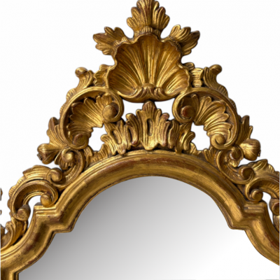 Rococo Golden Mirror