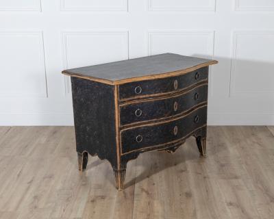 Rococo commode signed Johan Martin Ek Stockholm Circa 1770