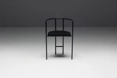 Rodney Kinsman Postmodern Tokyo Armchairs by Rodney Kinsman for Bieffeplast Italy 1980s