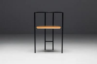 Rodney Kinsman Postmodern Tokyo Armchairs by Rodney Kinsman for Bieffeplast Italy 1980s
