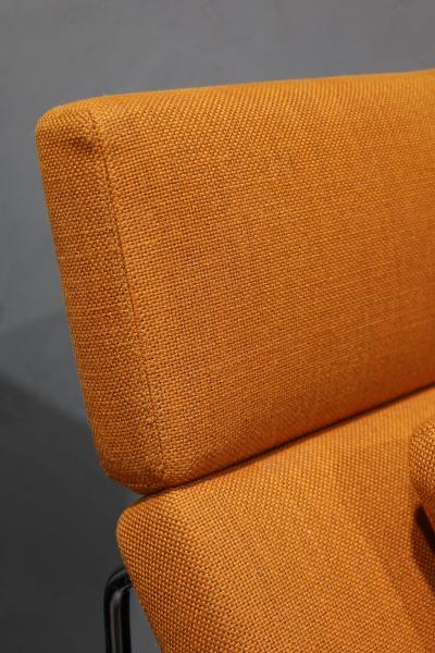 Rodolfo Dordoni Rodolfo Dordoni for Minotti Lounge Chairs in Orange Woven Fabric