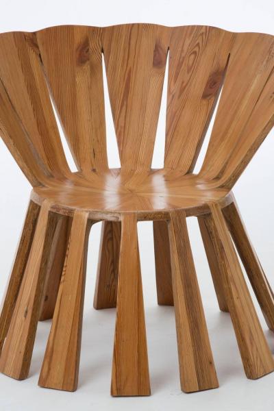 Rodrigo Sim o Contemporary Sol Chair in Reclaimed Wood by Brazilian Designer Rodrigo Sim o