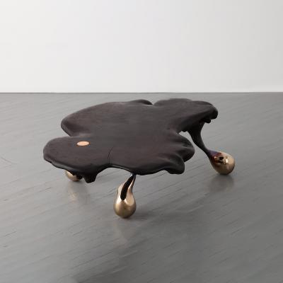 Rogan Gregory Rogan Gregory Walnut and Bronze Coffee Table 2023