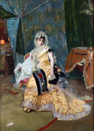 Rogelio de Egusquiza Lady in Yellow