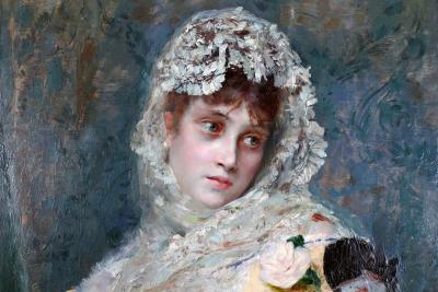 Rogelio de Egusquiza Lady in Yellow