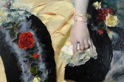 Rogelio de Egusquiza Lady in Yellow