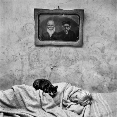 Roger Ballen Portrait of Sleeping Girl 2000