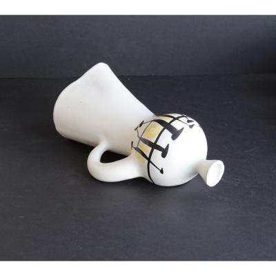 Roger Capron 10 pieces wine set including a wall jug by Roger Capron