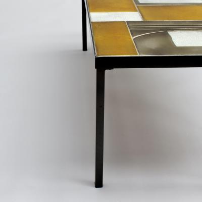 Roger Capron A Fine French 1960s Ceramic Coffee Table by Roger Capron