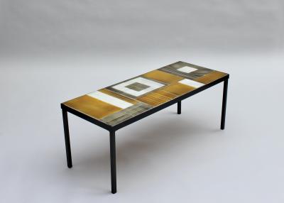 Roger Capron A Fine French 1960s Ceramic Coffee Table by Roger Capron