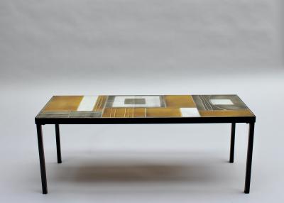 Roger Capron A Fine French 1960s Ceramic Coffee Table by Roger Capron