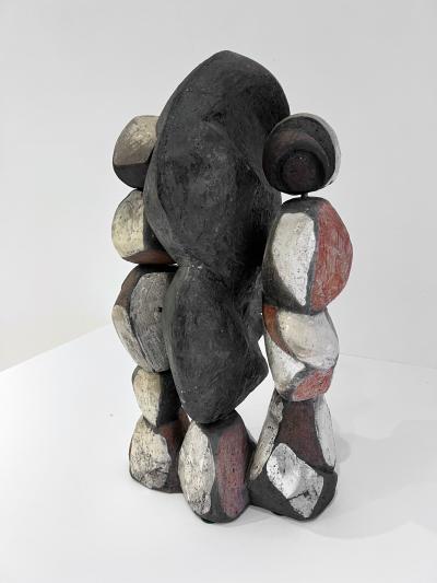 Roger Capron Abstract Ceramic Figural Sculpture by Roger Capron