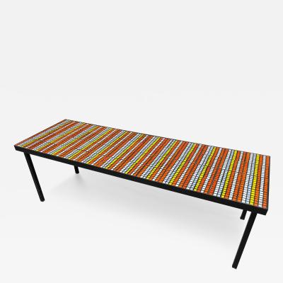 Roger Capron Ceramic Coffee Table by Roger Capron France Circa 1960s