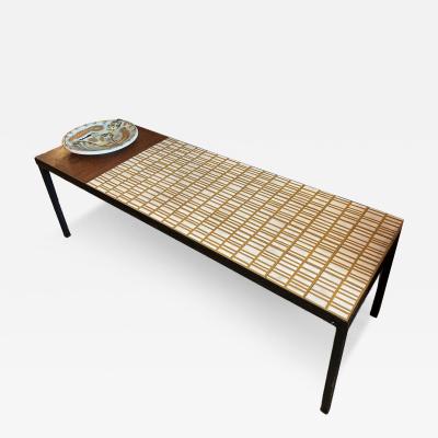 Roger Capron Ceramic Coffee Table by Roger Capron France Circa 1960s
