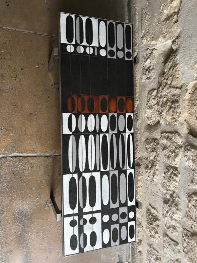 Roger Capron Ceramic Coffee Table by Roger Capron Vallauris France 1960s