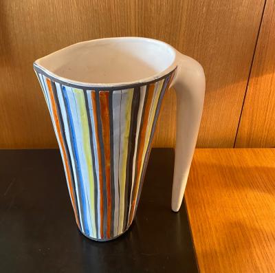 Roger Capron Ceramic Pitcher Vallauris south France 1960s