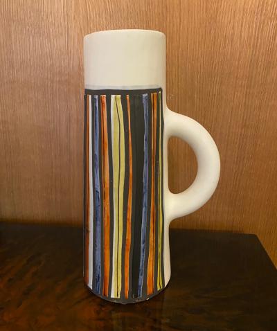 Roger Capron Ceramic Pitcher by Roger Capron France Vallauris 1950s