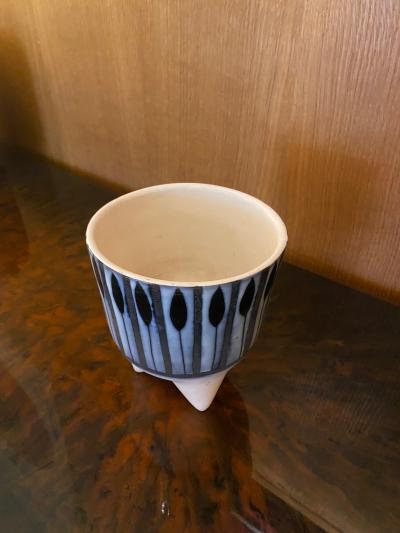 Roger Capron Ceramic Vase Molaire Vallauris France 1953 65