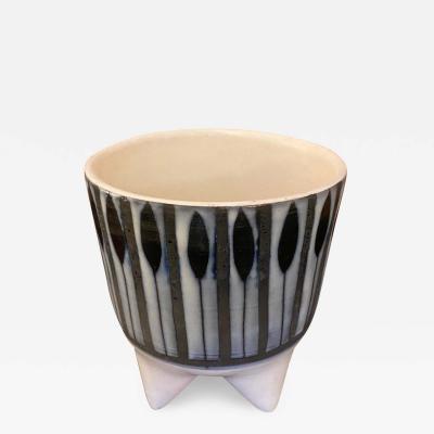 Roger Capron Ceramic Vase Molaire Vallauris France 1953 65