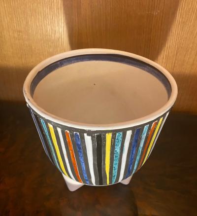 Roger Capron Ceramic Vase Molaire Vallauris France 1953 65