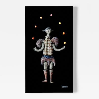 Roger Capron Ceramic Wall Panel by Roger Capron