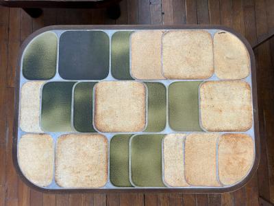 Roger Capron Ceramic coffee table Shogun by Roger Capron France 1960s