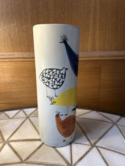 Roger Capron Ceramic vase by Roger Capron France 1960s