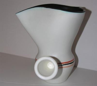 Roger Capron Chocolate Ceramic Pot by Roger Capron