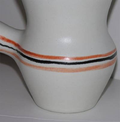 Roger Capron Chocolate Ceramic Pot by Roger Capron