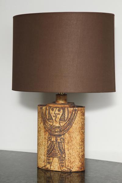 Roger Capron ELIPTICAL TABLE LAMP BY ROGER CAPRON