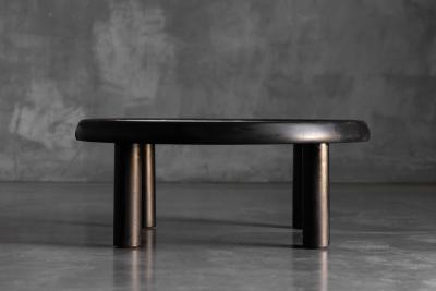 Roger Capron Figurative Ceramic Coffee Table by Roger Capron France 1960s