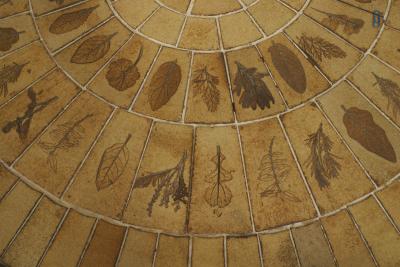 Roger Capron French 1960s Round Coffee Table