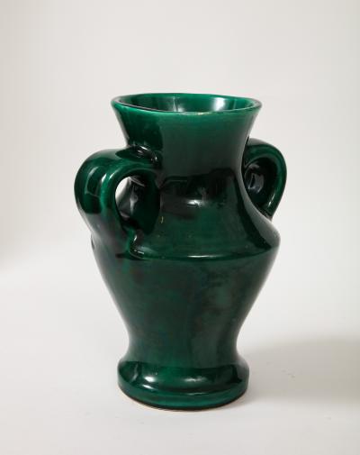 Roger Capron Glazed Ceramic Vase by Roger Capron France c 1960
