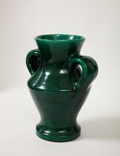Roger Capron Glazed Ceramic Vase by Roger Capron France c 1960