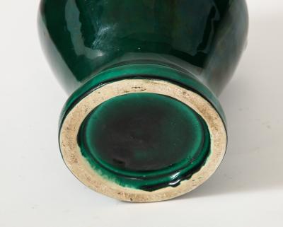 Roger Capron Glazed Ceramic Vase by Roger Capron France c 1960
