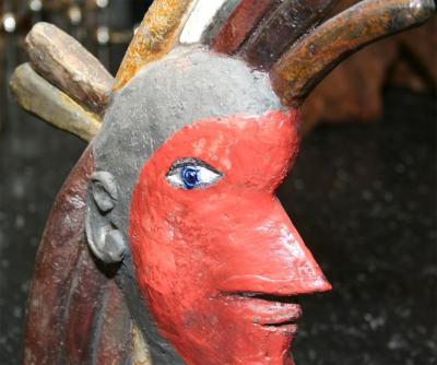 Roger Capron Indien Sculpture by Roger Capron