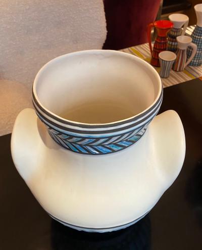 Roger Capron Large Ceramic Vase Vallauris France 1950s