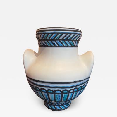 Roger Capron Large Ceramic Vase Vallauris France 1950s
