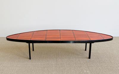 Roger Capron ROGER CAPRON LOW CERAMIC TILE TABLE