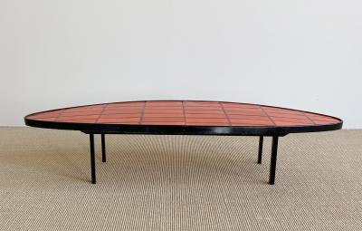 Roger Capron ROGER CAPRON LOW CERAMIC TILE TABLE