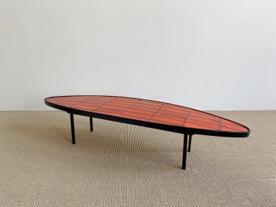 Roger Capron ROGER CAPRON LOW CERAMIC TILE TABLE