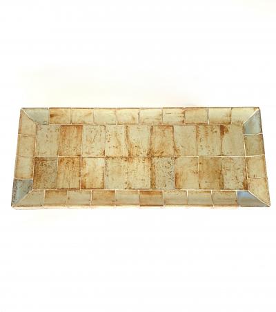 Roger Capron Roger Capron French Ceramic Tile Coffee Table Model Cuvette Vallauris