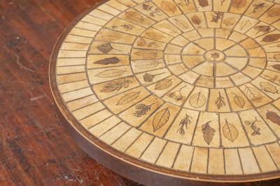 Roger Capron Roger Capron Round Ceramic Coffee Table France