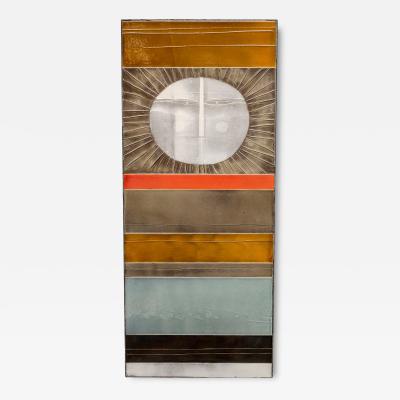 Roger Capron Roger Capron Soleil Ceramic Wall Hanging Vallauris France