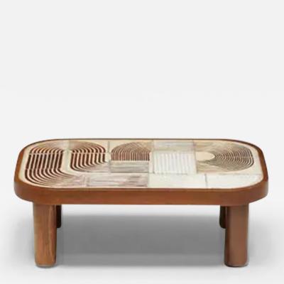 Roger Capron Shogun Coffee Table by Roger Capron France 1960s