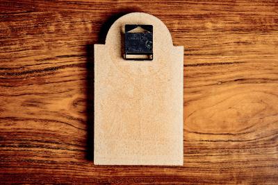 Roger Capron Stoneware Wall Clock by Raymond Peynet for Roger Capron 1