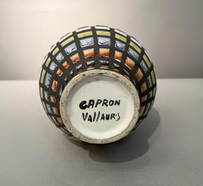 Roger Capron Vase Pyjama by Roger Capron Vallauris France circa 1960
