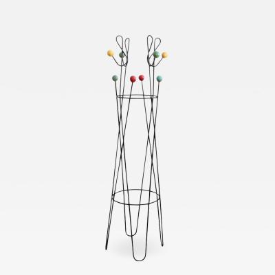 Roger Feraud Multicolored Coat Rack Stand by Roger Feraud