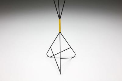 Roger Feraud Roger Feraud Multicolored Coat Hanger Rack Stand Mid century French 1950s