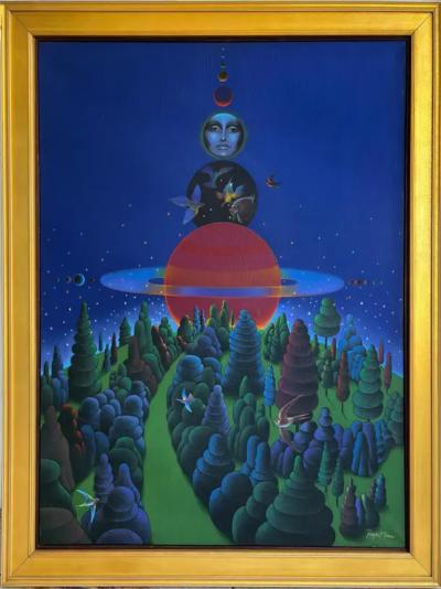 Roger Hane Astrology Fantasy A Love by the Stars Sci Fi Alignment of the Planets